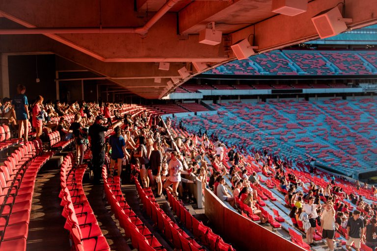 FOF 2019 side shot of stands