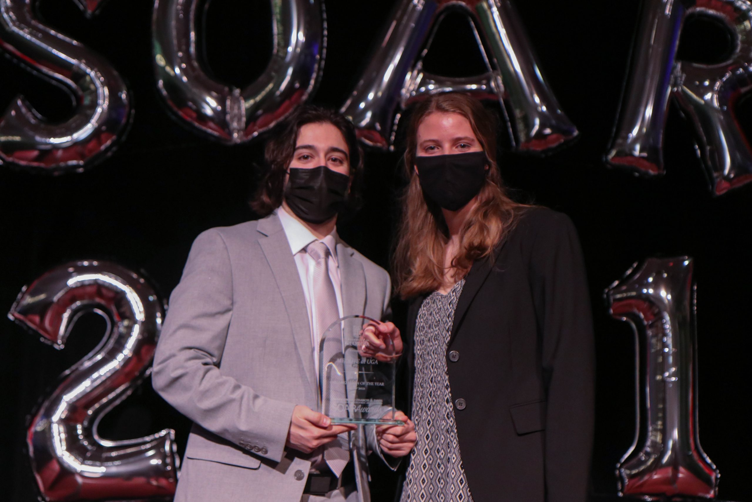 MEDLIFE at UGA 2020-2021 co-presidents Seena Mansouri and Emma Jones