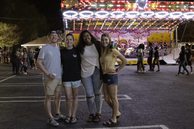 Photos were taken on Friday, October 13, 2017, in the Legion Field parking lot on the University of Geogia's campus in Athens, Georgia during the Carnival hosted by University Union. (Photo/ Zoe L. Smith, zoe.smith25@uga.edu)